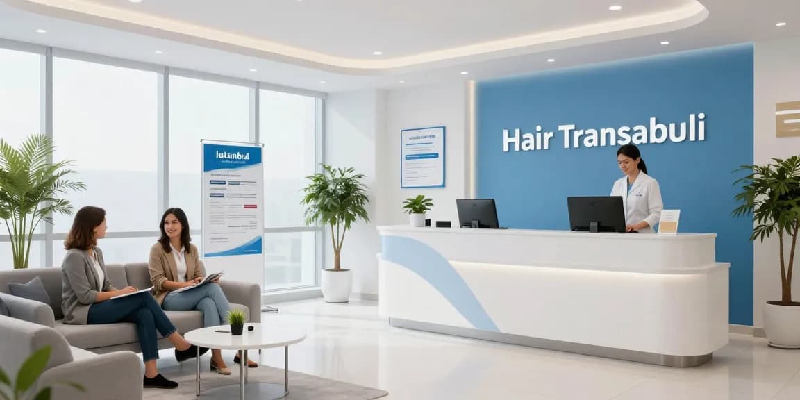 Hair transplant Istanbul consultation at a modern health clinic providing patient care and expert services.