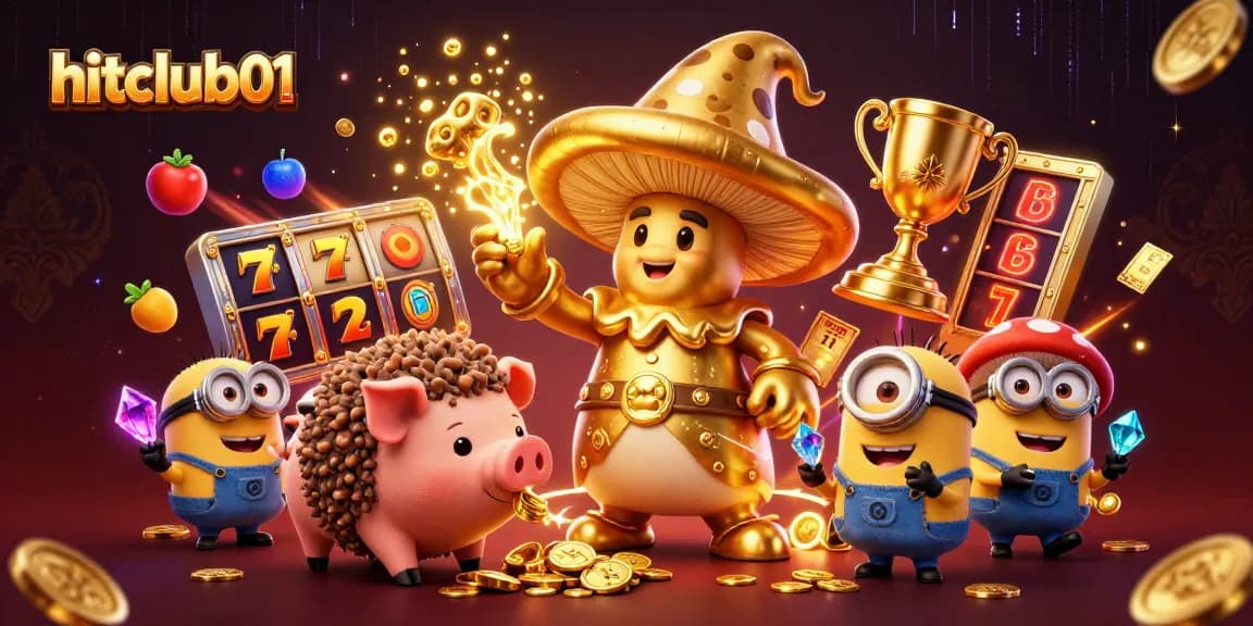Engage with hitclub01 to win amazing rewards in a vibrant casino-themed adventure.