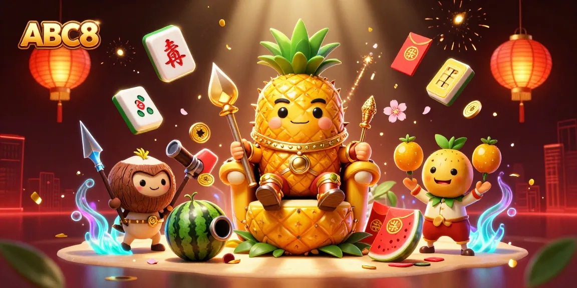 Experience ABC8's vibrant casino atmosphere with lively characters and gambling excitement.
