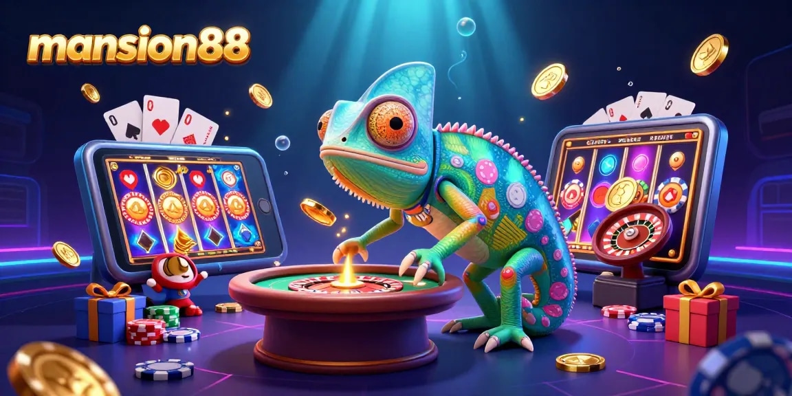 Engage with mansion88 and its colorful gaming scenes while winning golden coins in an exciting casino environment.