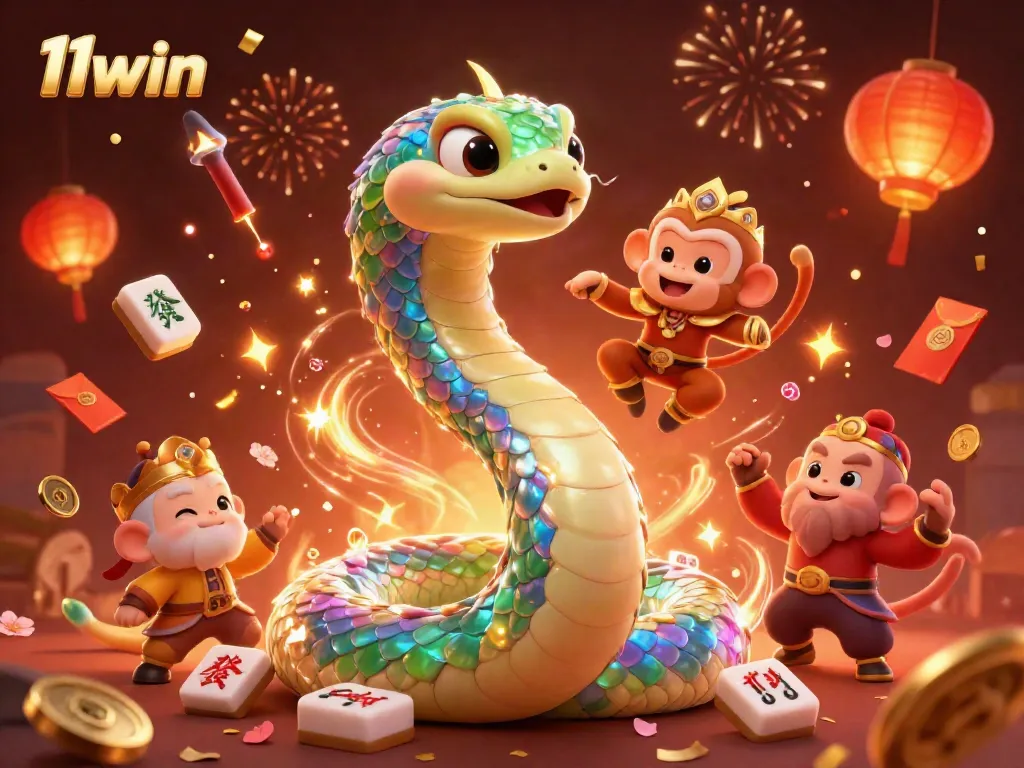Experience the magic of winning at 11win with vibrant visuals and dynamic gambling elements.