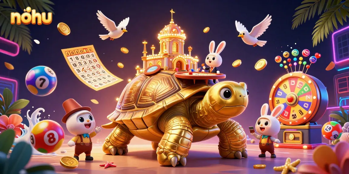 Engage with nohu's exciting offers on golden tortoise-themed slots and dynamic games.