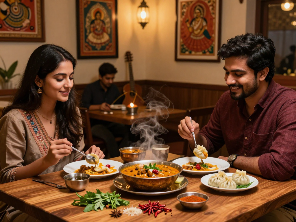 Experience rokok88 login to discover authentic flavors of Indian curry and premium Nepali momo.