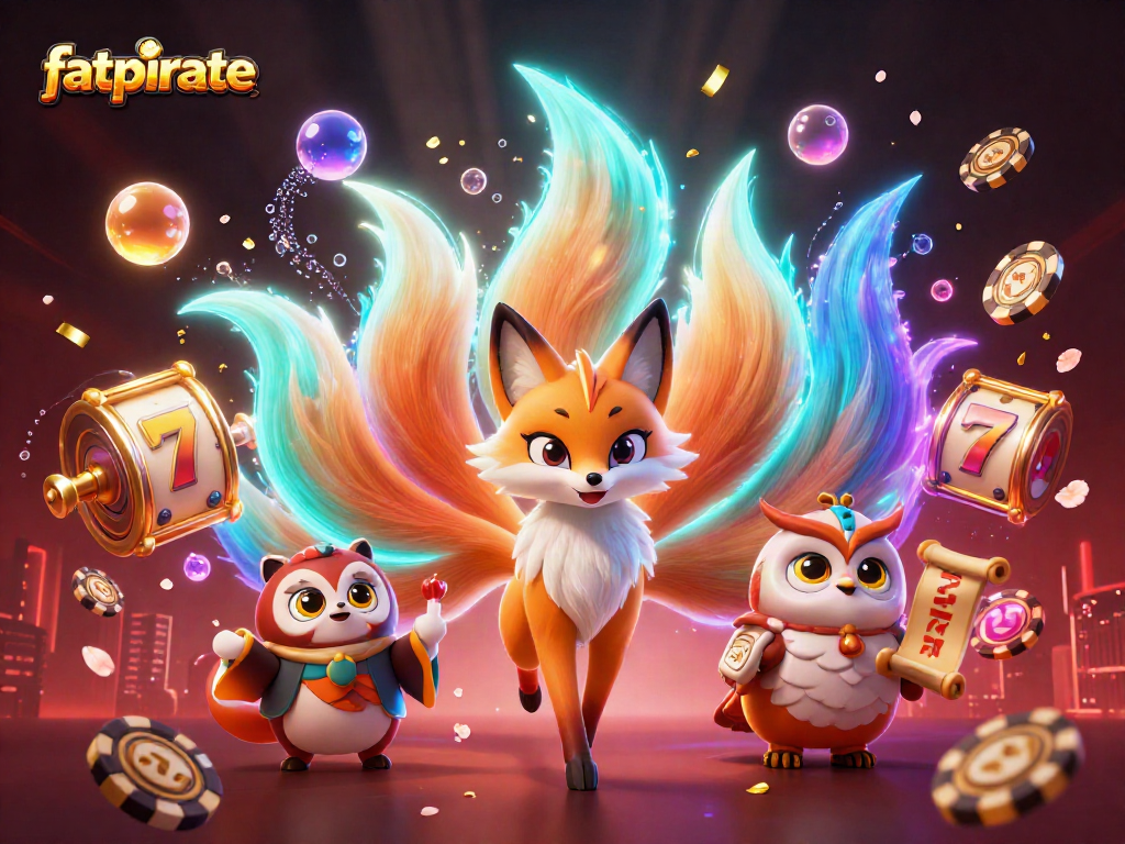 Experience the thrill of fatpirate with vibrant slot reels and captivating characters!