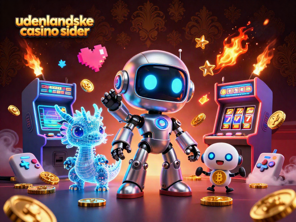 Engage with udenlandske casino sider through exciting 3D cartoon characters in vibrant casino scenes.