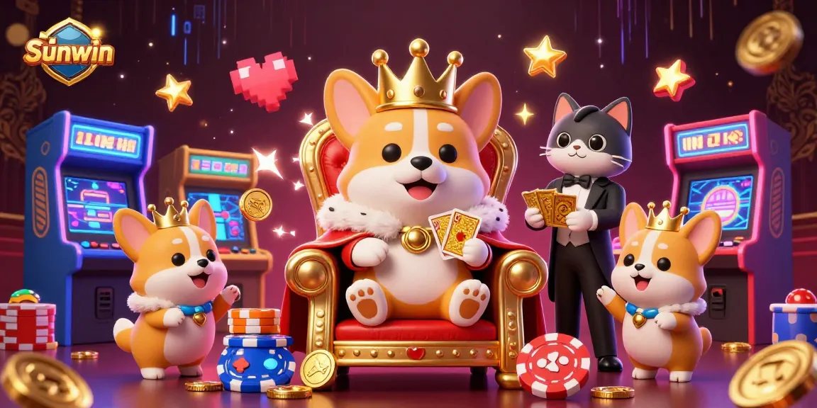 Sunwin offers thrilling gaming adventures with adorable characters and a vibrant casino atmosphere.