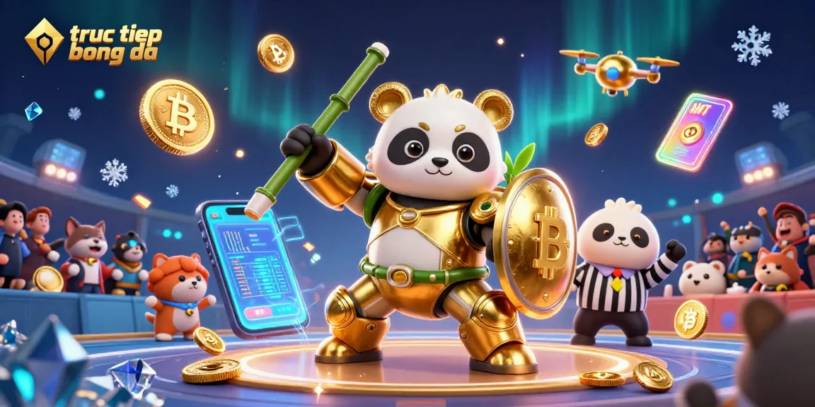 Engage with truc tiep bong da by watching live-action football in a vibrant, immersive scene.