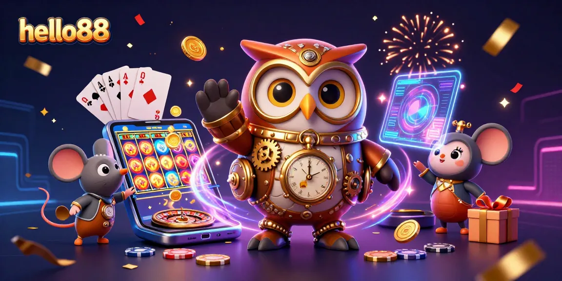 Experience thrilling gameplay at hello88 with colorful slot games and exciting casino elements.